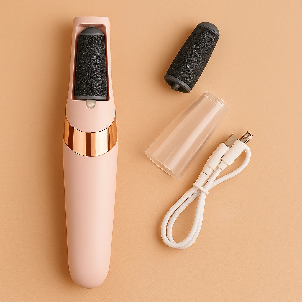 Lixa Elétrica Recarregável para Pés - PediSoft Pro