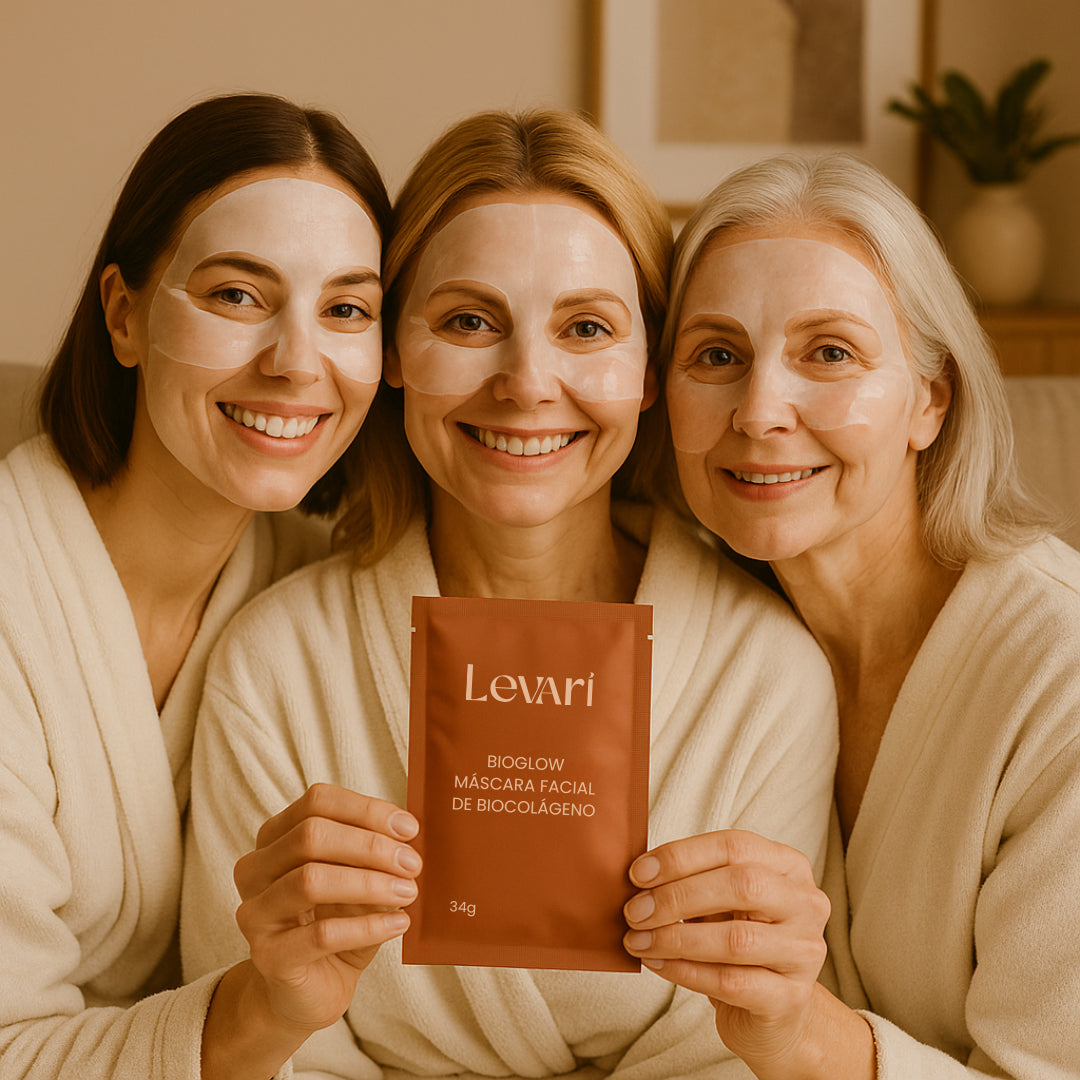 Máscara Facial de Biocolágeno BioGlow