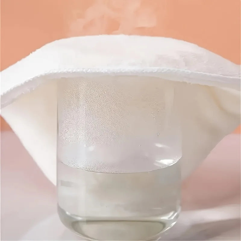 Máscara Térmica Facial Reutilizável com Compressa Quente e Fria