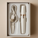 Aparador de Sobrancelha Portátil com Luz LED USB