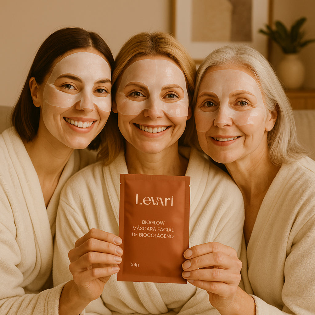 Máscara Facial de Biocolágeno BioGlow