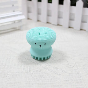 Silicone rosto escova de limpeza facial poros profundos cuidados com a pele esfrega ferramenta de limpeza nova mini beleza macia limpeza profunda esfoliante ferramenta