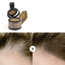 Maquiagem de Cabelo para Calvície e Fios Brancos à Prova d'água
