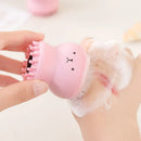 Silicone rosto escova de limpeza facial poros profundos cuidados com a pele esfrega ferramenta de limpeza nova mini beleza macia limpeza profunda esfoliante ferramenta
