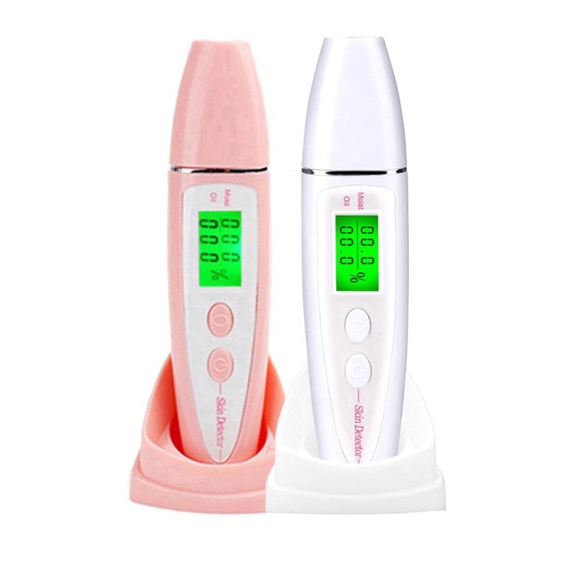 Monitor de Umidade e Oleosidade Facial Portátil