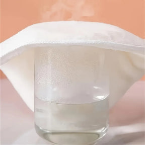 Máscara Térmica Facial Reutilizável com Compressa Quente e Fria
